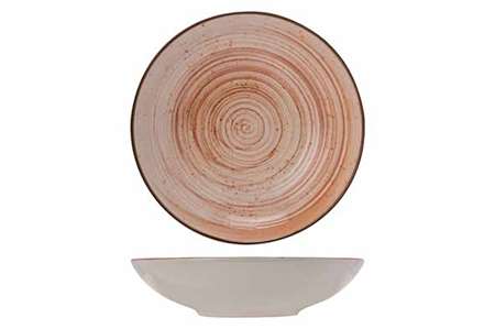 Image de ASSIETTE CREUSE Ø21XH.5CM SINTRA TERRACOTTA