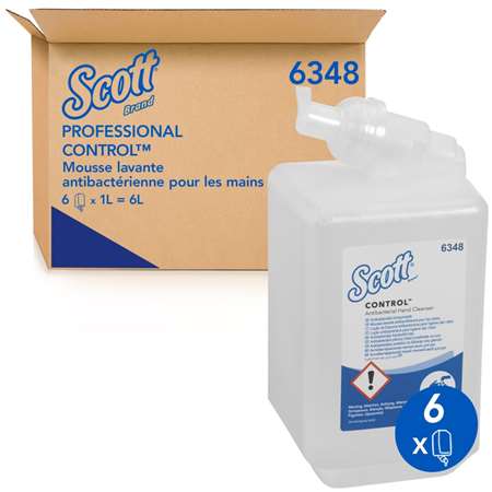 Image de MOUSSE LAVANTE ANTIBACTERIENNE MAINS SCOTT CONTROL 1L