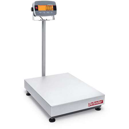 Image de BALANCE DE COMPTOIR COMPACTE PLATEAU 80X60CM 300KG