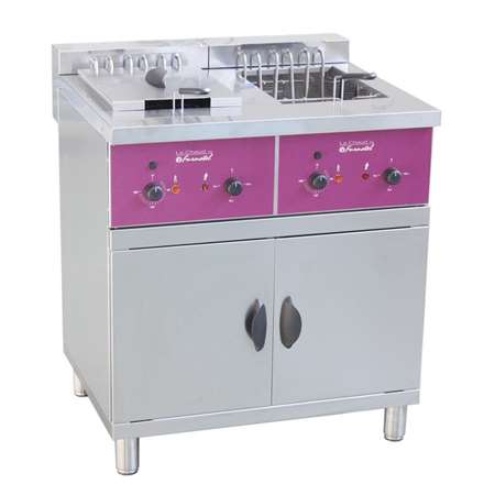Image de FRITEUSE SUR COFFRE ELECTRIQUE 2X16L