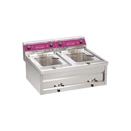 Image de FRITEUSE SUR TABLE ELECTRIQUE 2X12L