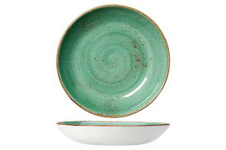 Image de ASSIETTE CREUSE Ø21,6CM CRAFT AQUA SET12