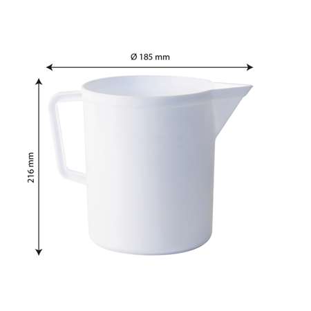 Image de PICHET GRADUE 5L BLANC
