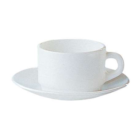 Image de TASSE Ø6.5XH.6.5CM 22CL EMPILABLE UNI BLANC
