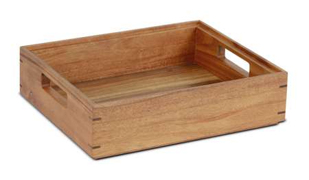Image de BOITE EN BOIS 34X28XH.9CM GN 1/2