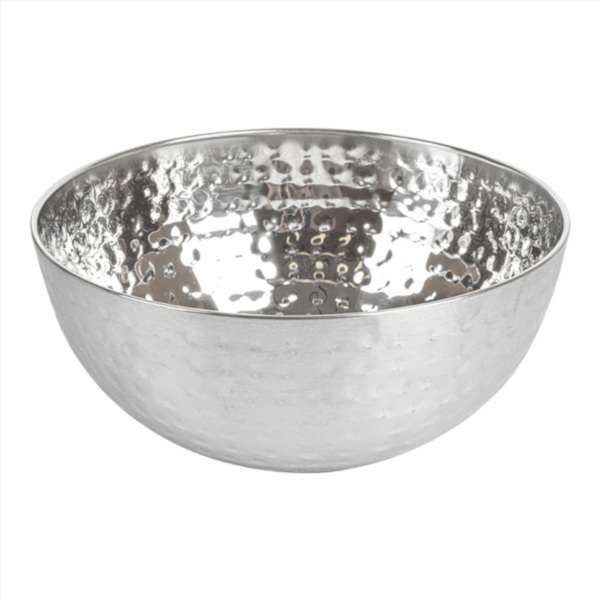 Image de BOL MARTELÉ 'ARTINOX' 1700 ML Ø19,5x9CM ARGENTE INOX