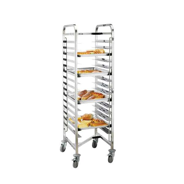 Image de ECHELLE PATISSIERE 15 NIVEAUX 4 ROUES 40X60CM