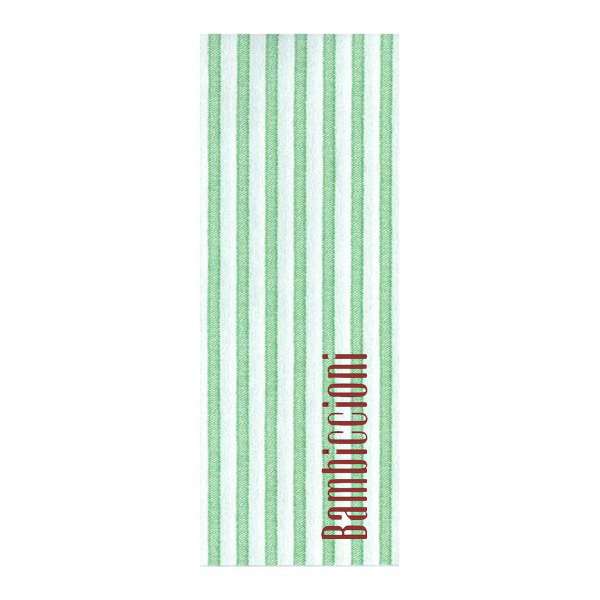 Image de SERVIETTE 30X40CM CAPRI VERT 1/8 BAMBICCIONI - SAS JUNE