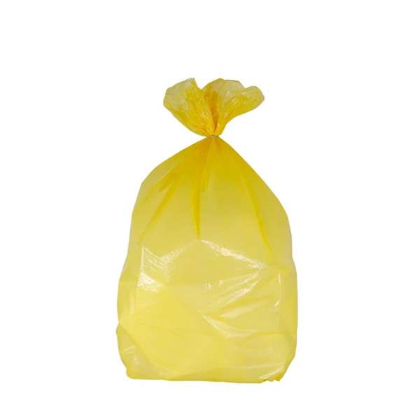 Image de SAC POUBELLE 30L PEHD JAUNE