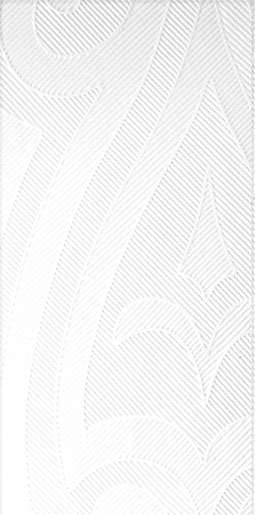 Image de SERVIETTE DUNI ELEGANCE LILY 40X40 BLANC PLIAGE 1/8