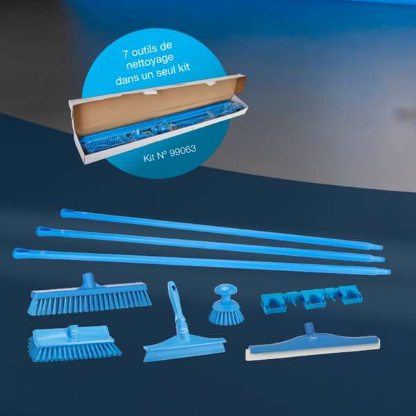 Image de KIT CUISINE ALIMENTAIRE COMPLET BLEU