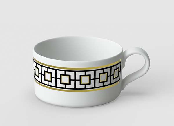 Image de TASSE A THE Ø9.5XH.5CM 150ML METROCHIC