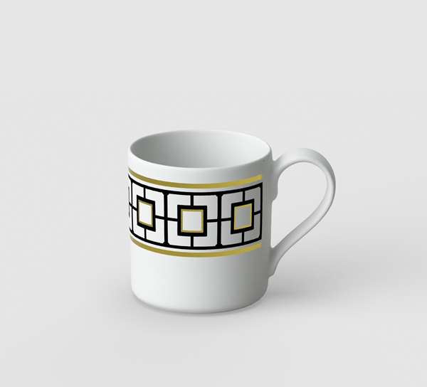 Image de TASSE MOKA Ø5.5XH.5.5CM 60ML METROCHIC