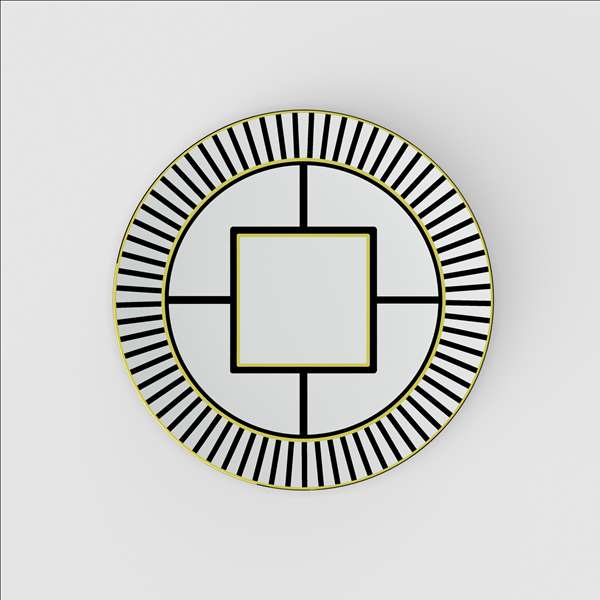 Image de ASSIETTE GATEAU Ø22CM METROCHIC