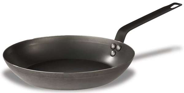 Image de POELE Ø20CM COUPE LYONNAISE CARBONE TOUS FEUX