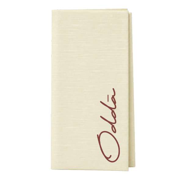 Image de SERVIETTE PERSO SETA SPUNIVOIRE PLIAGE 1/8 LUNCH IMP 1C ODDA