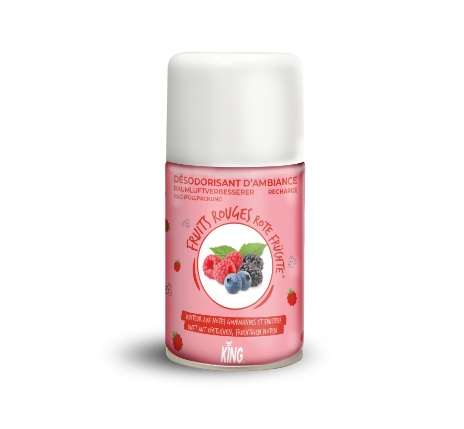 Image de RECHARGE DESODORISANT FRUITS ROUGES 250ML KING