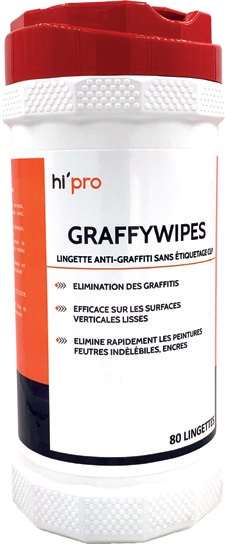 Image de HITAM LINGETTE GRATTANTE ANTI GRAFFITI