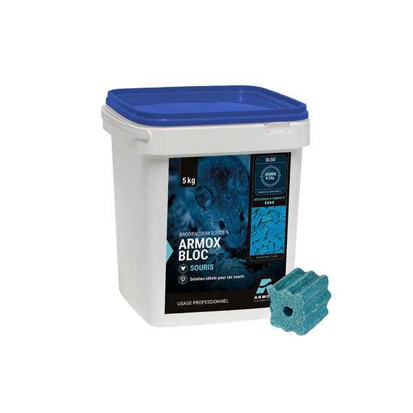 Image de ARMOX BLOC 25 RODENTICIDE