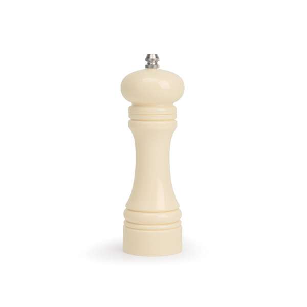 Image de MOULIN SEL POIVRE 18.5CM CREME PLASTIQUE BROYEUR CERAMIDE