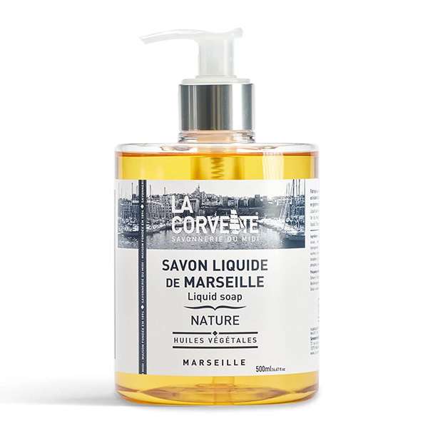 Image de SAVON LIQUIDE DE MARSEILLE LA CORVETTE NATURE 500ML