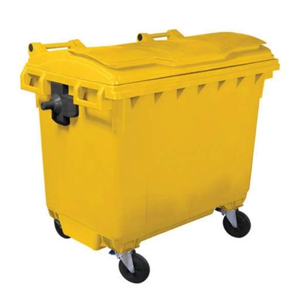 Image de CONTENEUR CONTIVIA BASIC 4 - 660L JAUNE