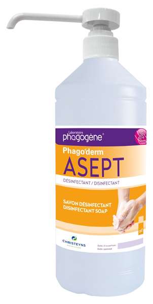 Image de CHRISTEYNS PHAGO'DERM ASEPT 1L FLACON POMPE