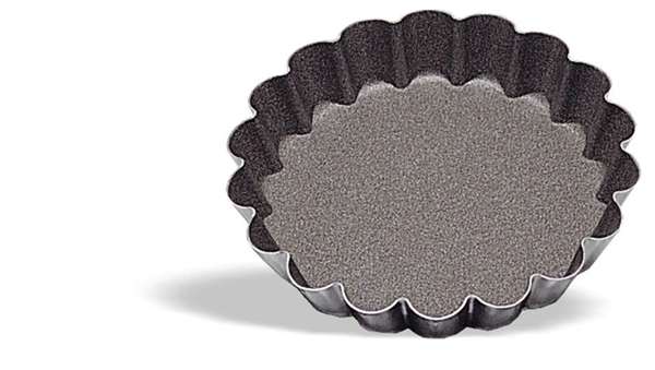Image de MOULE TARTELETTE Ø7CMX1,2H RONDE CANNELEE