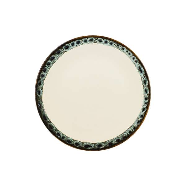 Image de ASSIETTE Ø25CM ATOME FAIENCE BEIGE