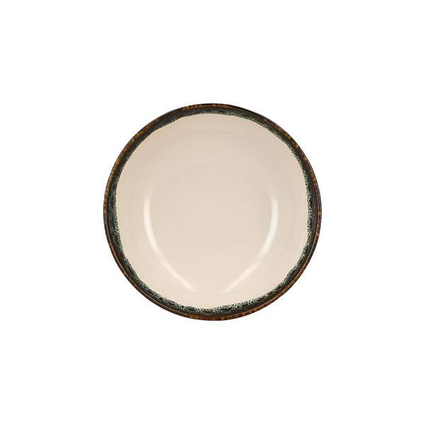 Image de ASSIETTE CREUSE Ø21CM ATOME FAIENCE BEIGE