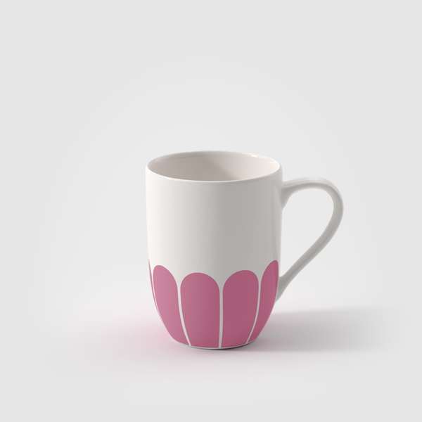 Image de MUG FLEUR CASSIS