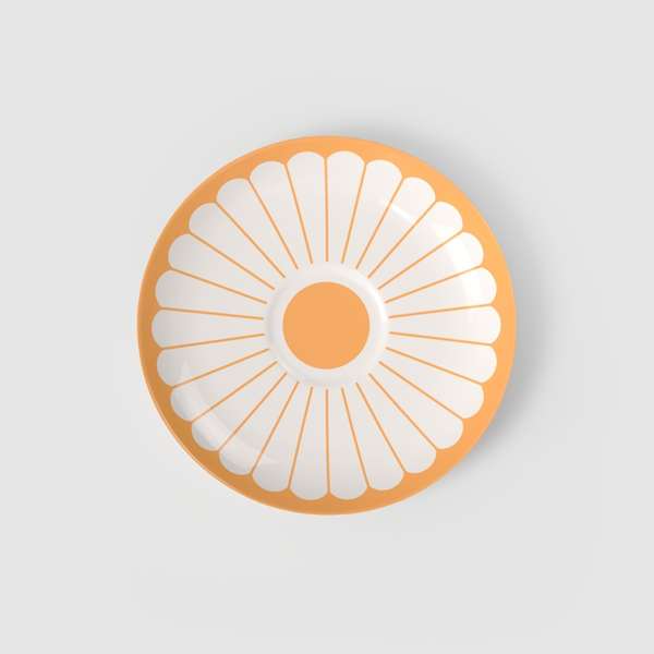 Image de SOUS TASSE A EXPRESSO FLEUR SOLEIL