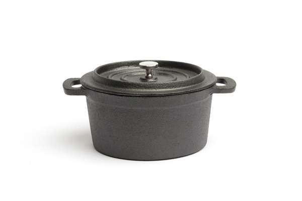 Image de COCOTTE MINI Ø14CM + COUVERCLE EN FONTE