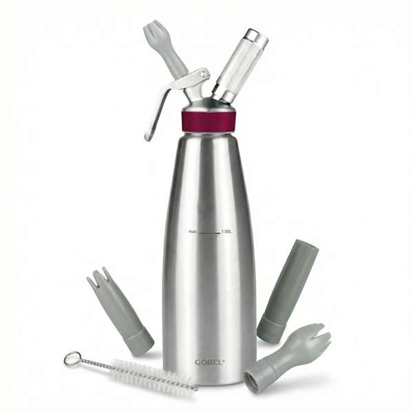 Image de SIPHON PROFESSIONNEL INOX - CUVE INOX -1L