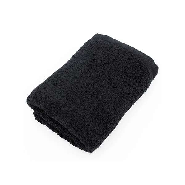Image de SERVIETTE DE TOILETTE 50X90CM NOIR 100% COTON400GM2
