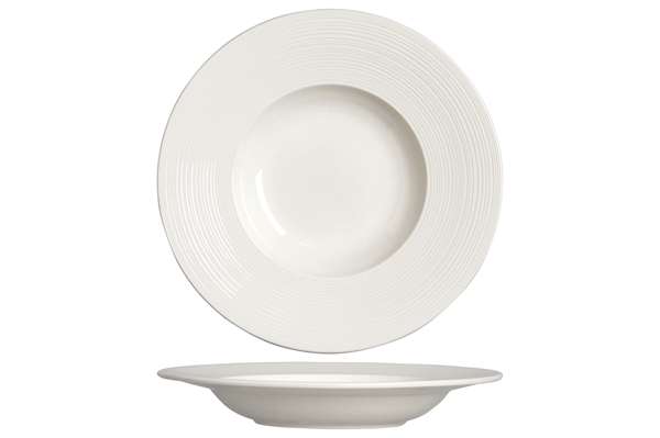 Image de ASSIETTE CREUSE CONCORDE D24CM STEELITE