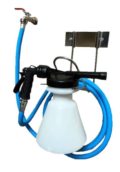 Image de KIT MOUSSE PISTOLET 1.4L - SUPPORT INOX - TUYAU 15M