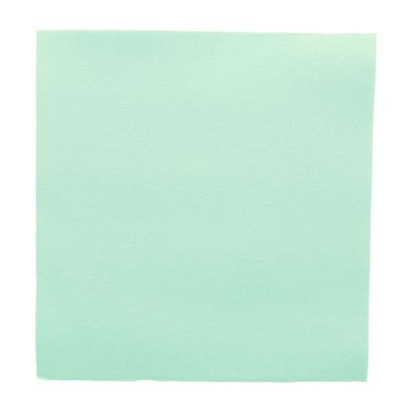 Image de SERVIETTE ECOLABEL DOUBLE POINT 39X39 VERT D'EAU