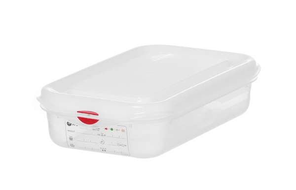 Image de BOITE GN 1/4 H.65MM POLYPRPYLENE + COUVERCLE 1.8L