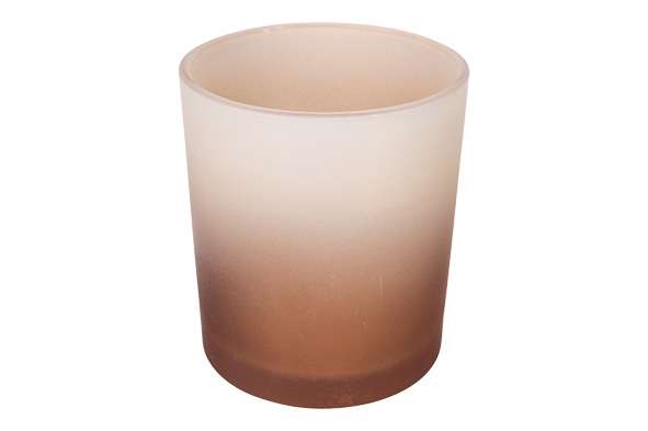 Image de BOUGEOIR DEGRADE CUIVRE 7X7XH8CM CYLINDRIQUE VERT
