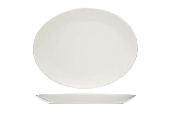 Image de ASSIETTE OVALE BUFFET 30.5CM