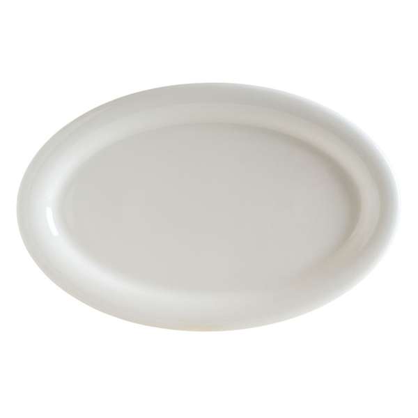Image de ASSIETTE OVALE ALBUS 32x21