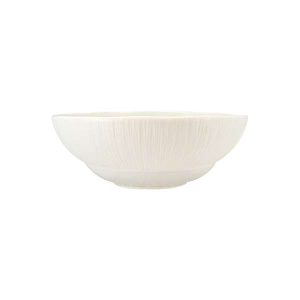 Image de ASSIETTE CREUSE URUS 20CM EN PORCELAINE BLEU ET BLANC