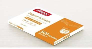 Image de PAPIER CUISSON GASTRO SILICONE MONO PASSAGE 32.5 X 53 CM
