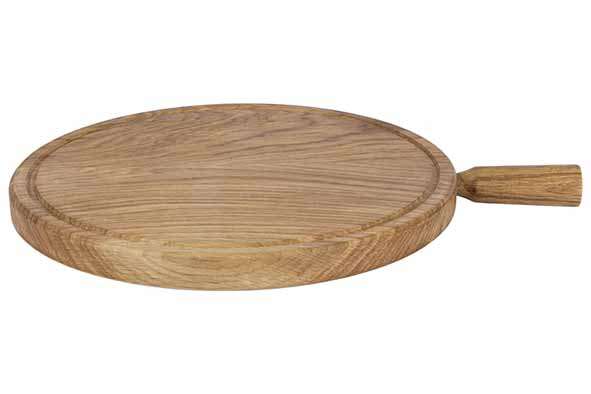 Image de PLANCHE A SERVIR Ø40XH.3CM ASPEN BOIS DE CHENE