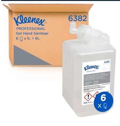 Image de GEL HYDROALCOOLIQUE EXTRA KLEENEX 1L