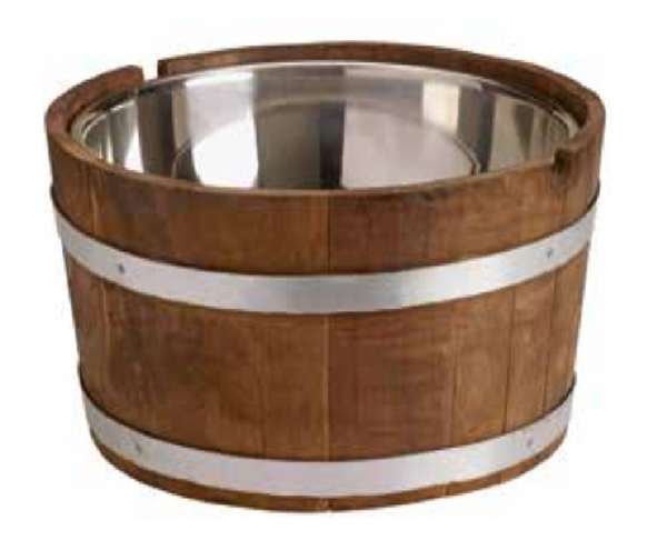 Image de VASQUE A PUNCH BOIS DE TILLEUL 40CM