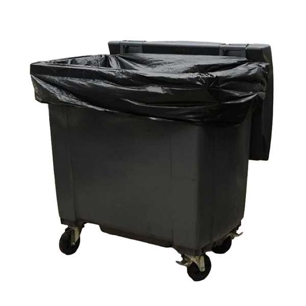 Image de HOUSSE CONTAINER 1100L HR NOIR 20µ