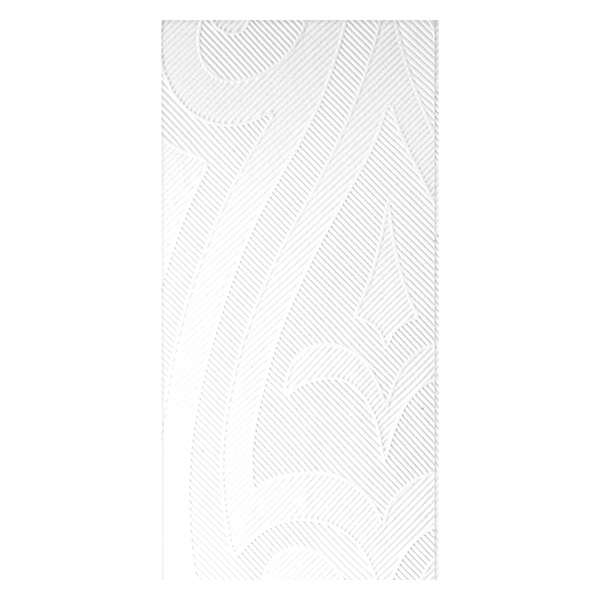 Image de SERVIETTE ELEGANCE LILY 48X48 BLANC PLIAGE 1/8
