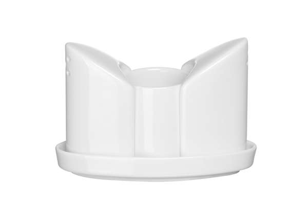 Image de SALIERE ET POIVRIERE ENSEMBLE AVEC SUPPORT CURE DENTS